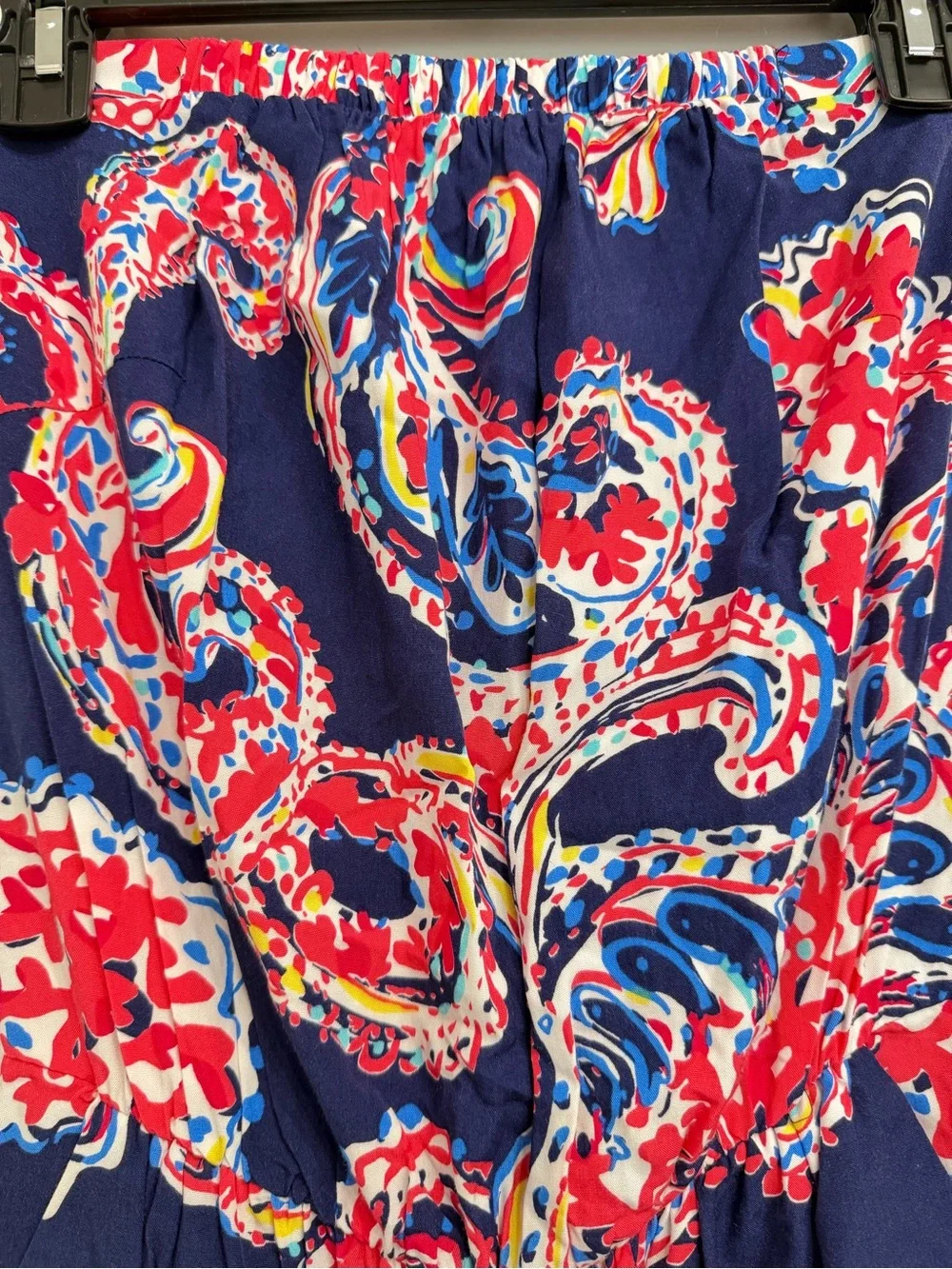 Lilly Pulitzer The Halibut Farrah Strapless Wide Leg Jumpsuit XS 36612